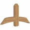 Ekena Millwork Bellingham Timber Gable Bracket, Western Red Cedar, 48"W x 24"H x 3 1/2"D x 5 1/2"F, 12/12 Pitch GBW048X24X0406BEL00SWR - alternate 2